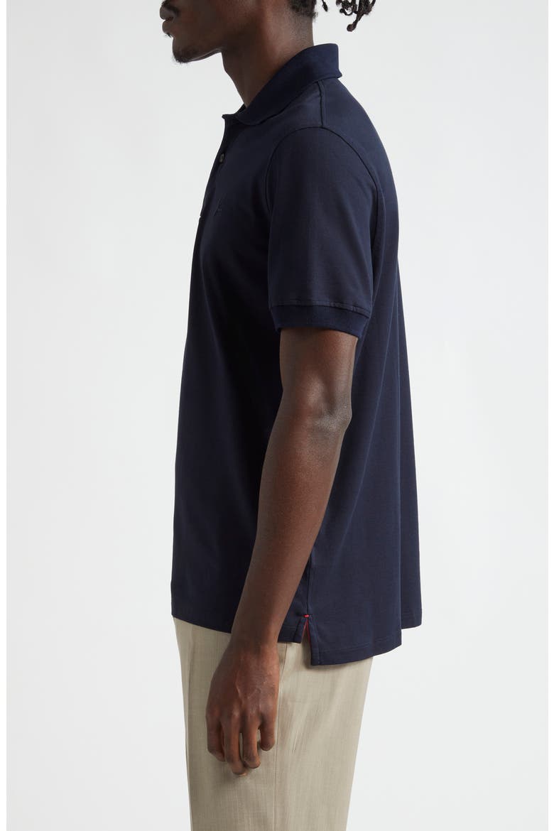 The Logo Polo, Alternate, color, NAVY