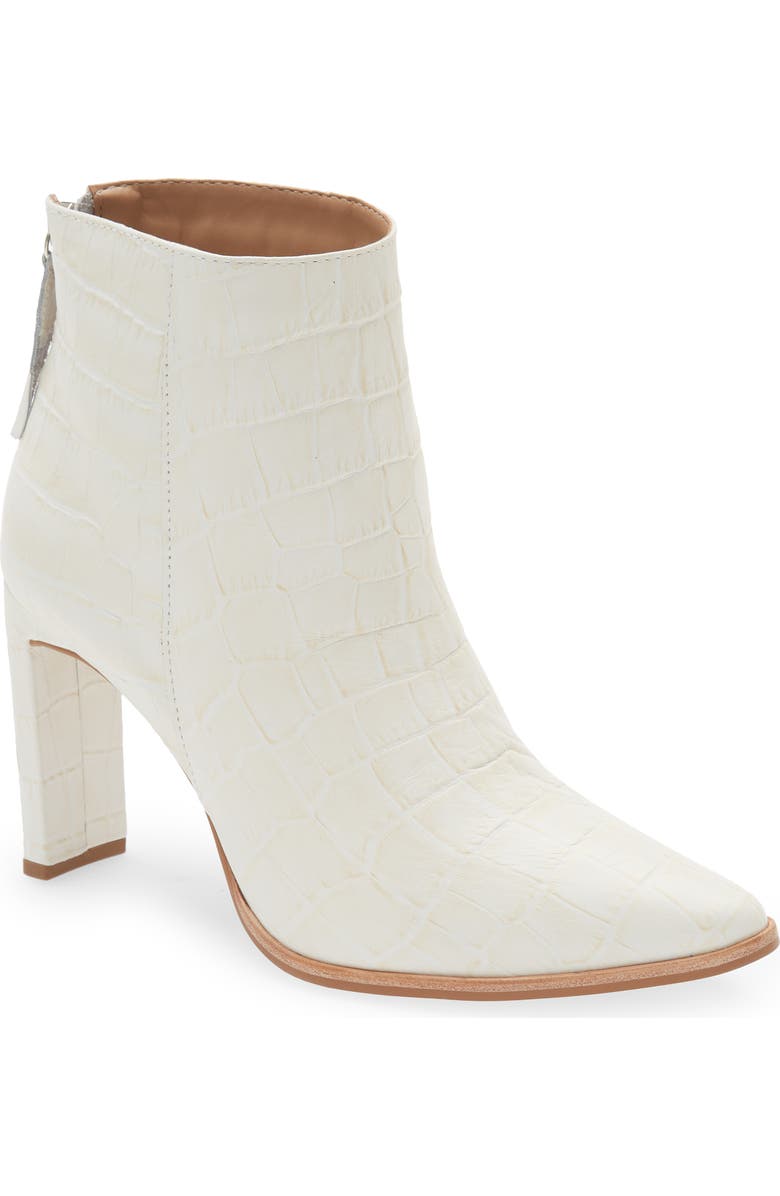 Kaanas Cologne Croc-Embossed Bootie, Main, color,