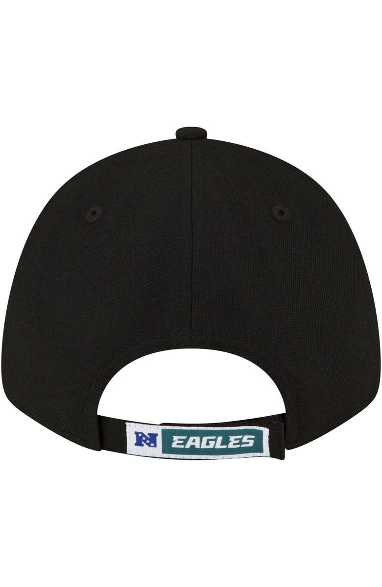 New Era Men's New Era Black Philadelphia Eagles The League 9FORTY Adjustable Hat, Alternate, color, 