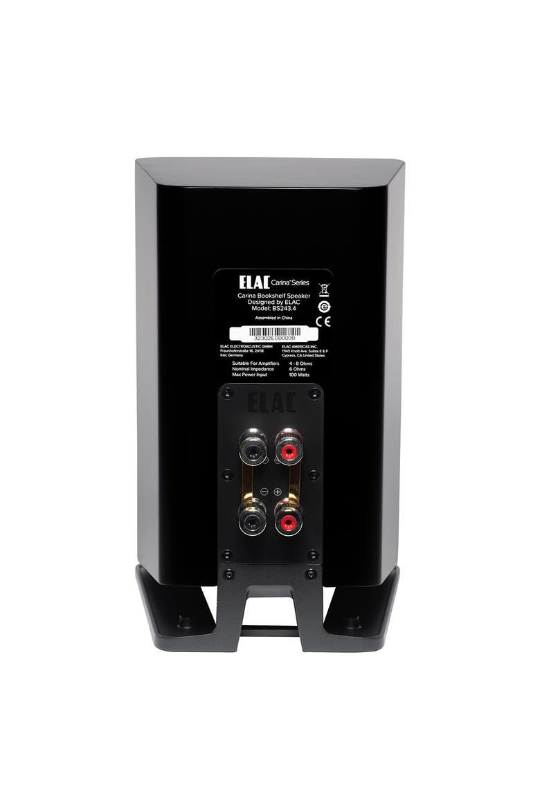 BS243.4-SB 5.25 Inch Bookshelf Speakers - Pair, Alternate, color, Satin Black
