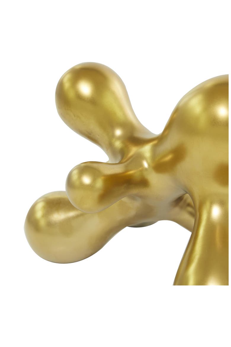 Contemporary Porcelain Statue, Alternate, color, GOLD
