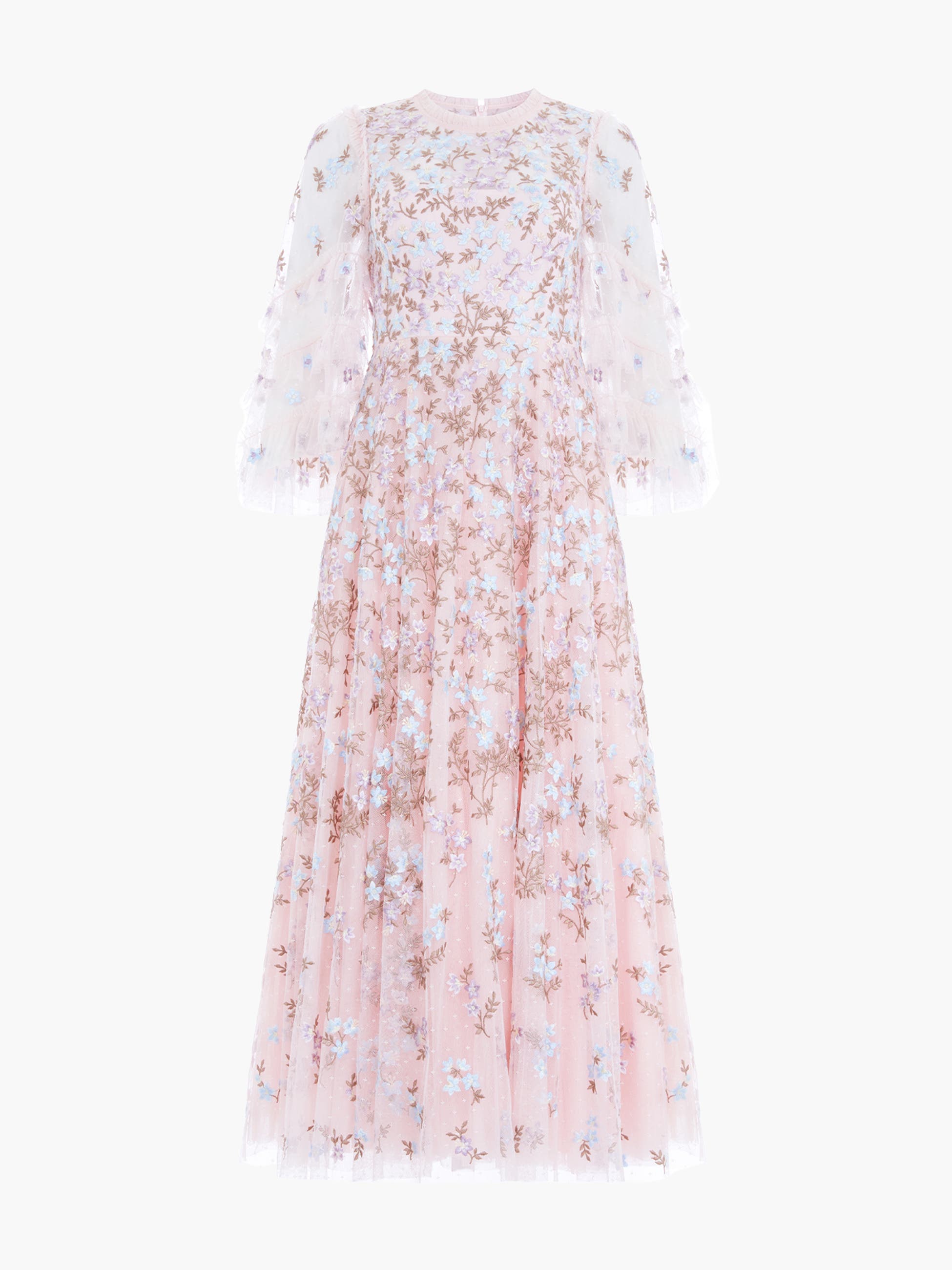 Everett Bloom Round Neck Maxi Dress - image 4
