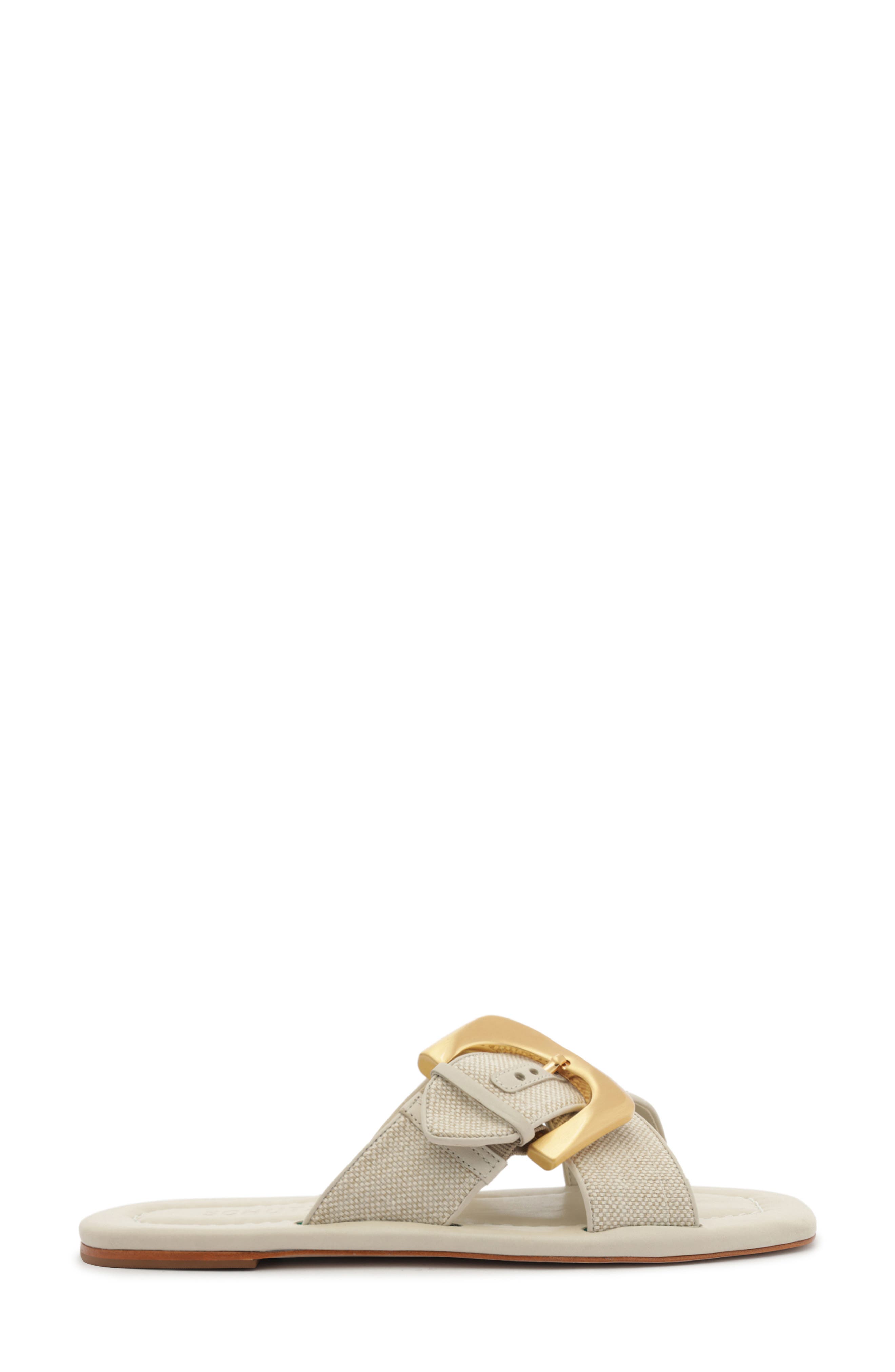Lois Slide Sandal, Alternate, color, OFF WHITE