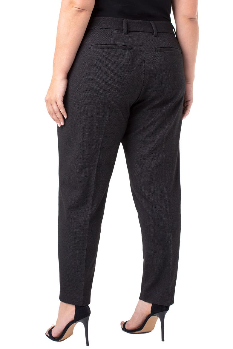 Kelsey Tweed Knit Trousers, Alternate, color, BLACK/ GREY BIRDSEYE