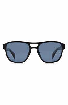 rag & bone 54mm Rectangular Sunglasses