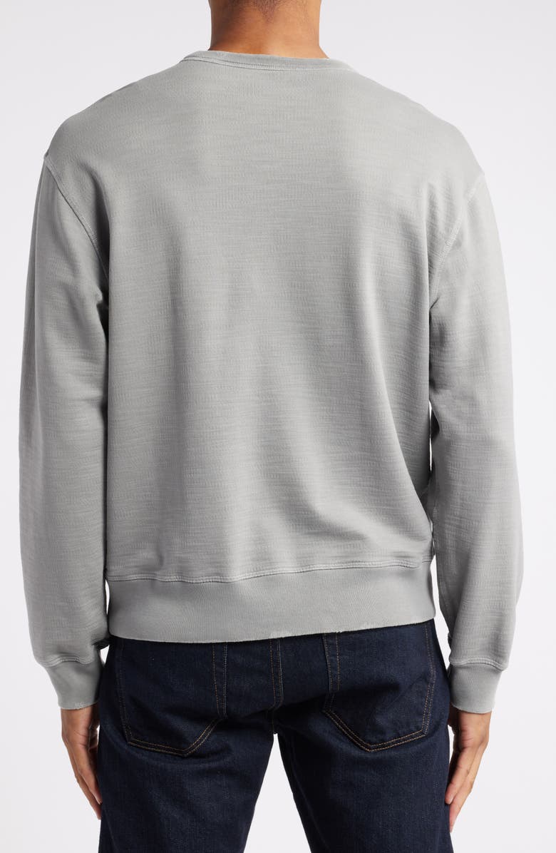 AG Arc Crewneck Cotton Sweatshirt, Alternate, color, 5 Years Ink Stone