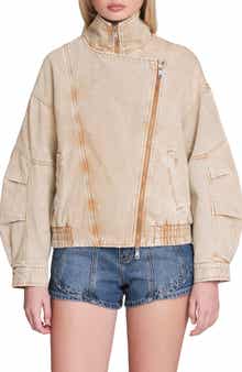 Denim Bomber Jacket
