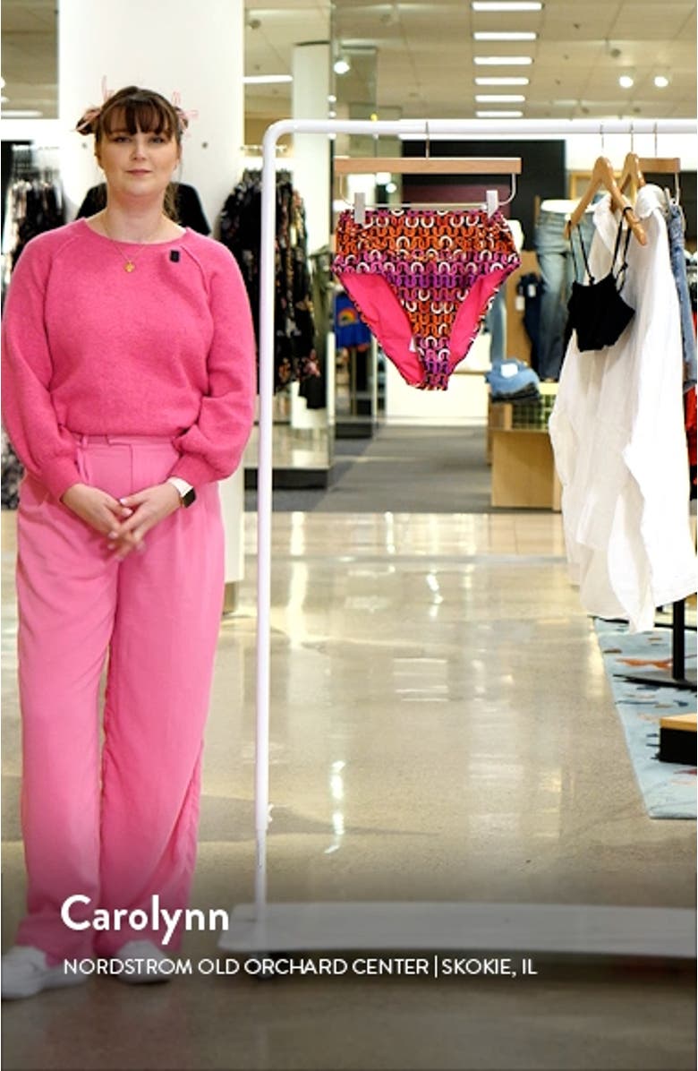 Echo Belted High Waist Bikini Bottoms, sales video thumbnail