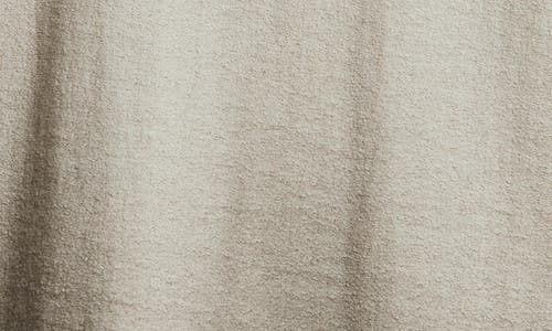 Purple Brand Beige Crewneck T-shirt With Logo Print On The Front And Faded Effect In Cotton Man