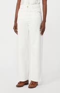 Max Mara Cotton & Linen Drill Twill Straight Leg Trousers