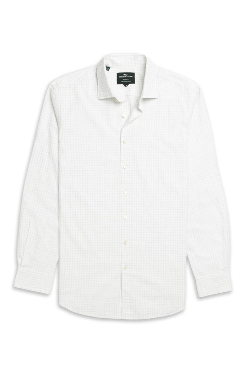 Mount Stafford Cotton Shirt, Alternate, color, PORCELAIN