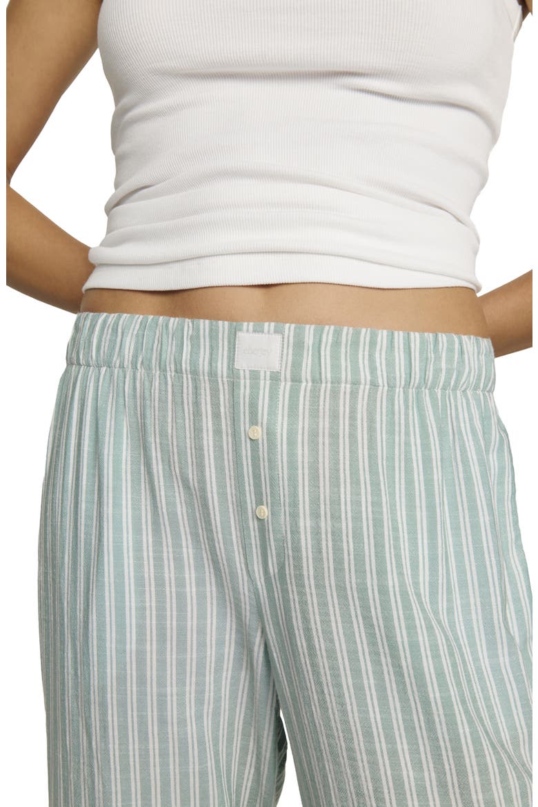 Nautico Stripe Pajama Pants, Alternate, color, REGATTA STRIPE SEAGRASS