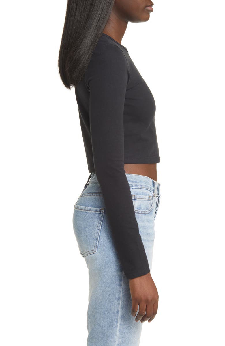 BP. Crewneck Crop Top, Alternate, color, 