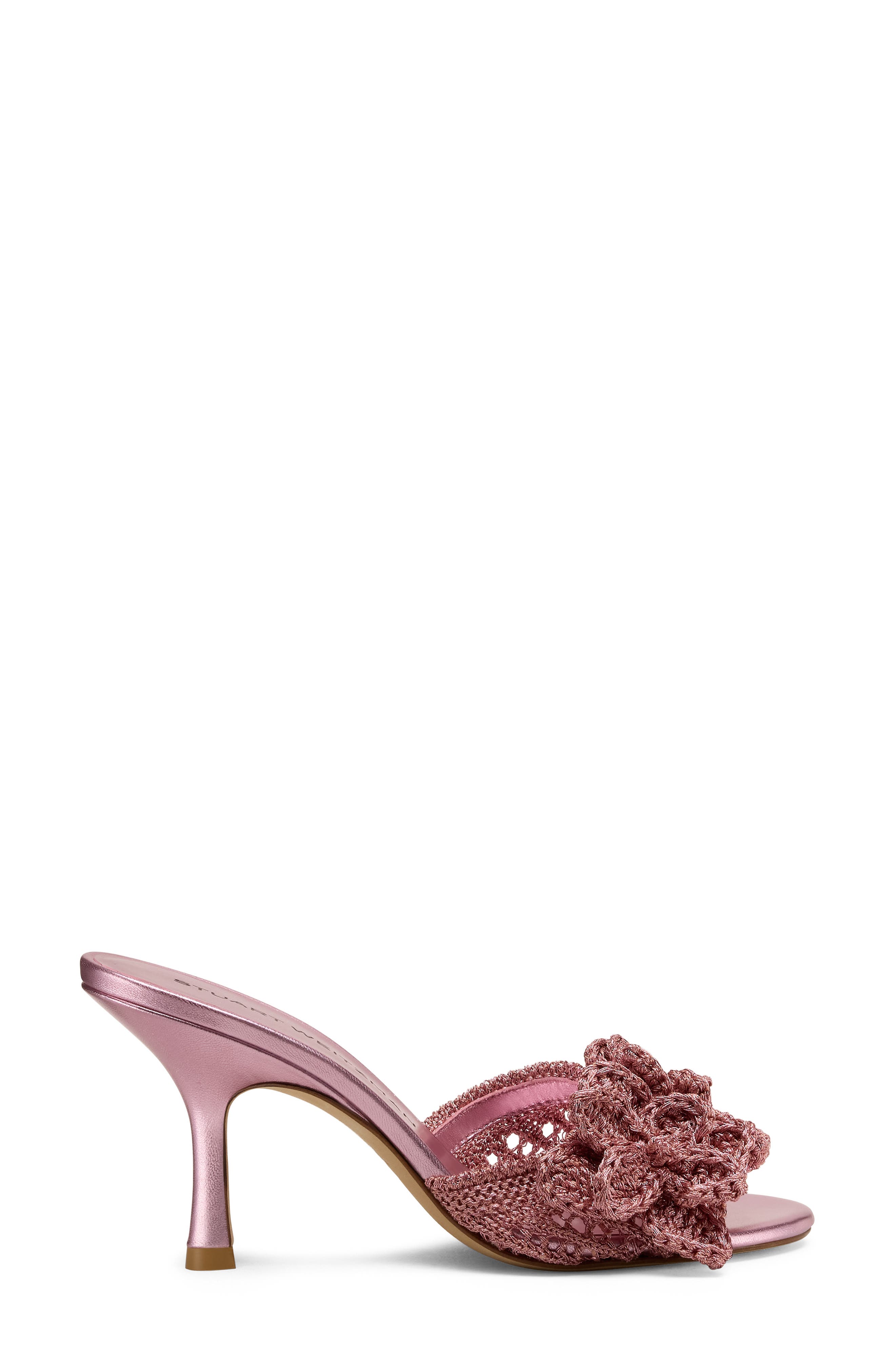Stuart Weitzman Lotus Sandal, Alternate, color, Soft Rose
