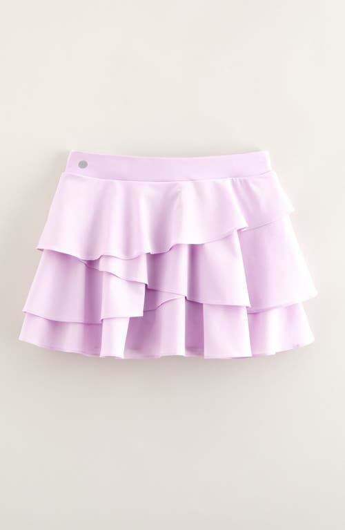 Zella Girl Kids' Tiered Skort In Purple