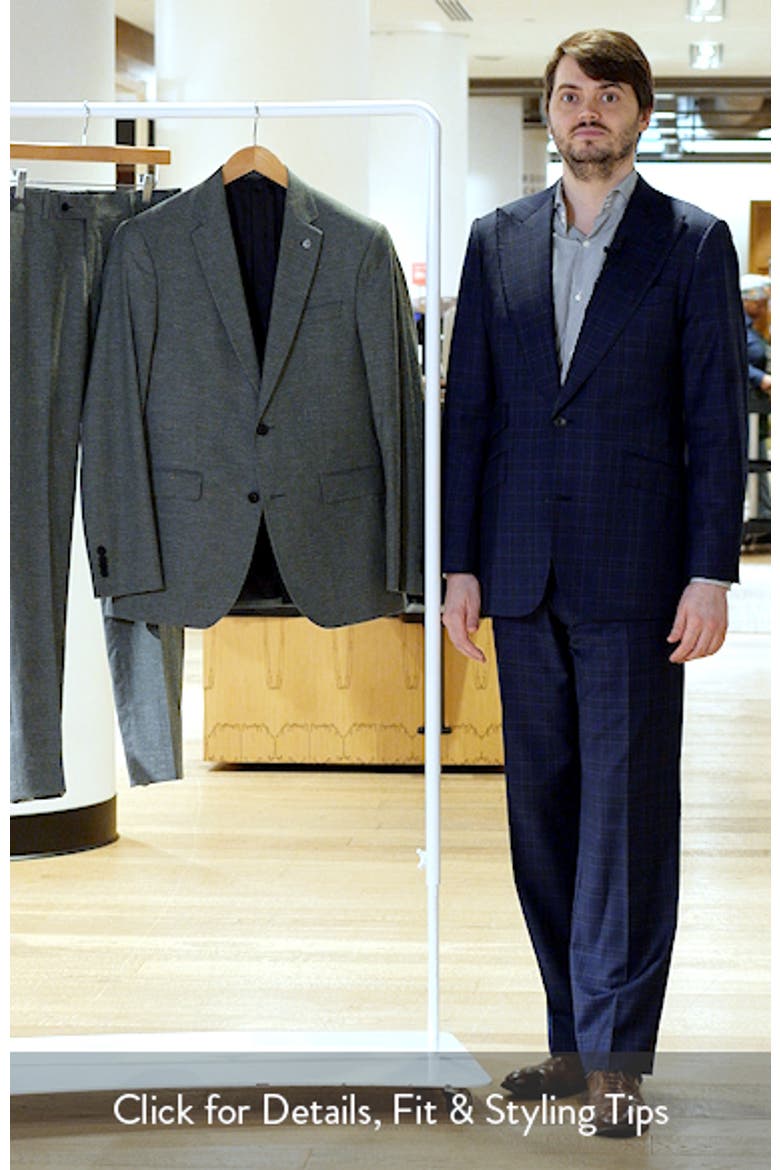 Ross Slim Fit Cotton Blend Suit video