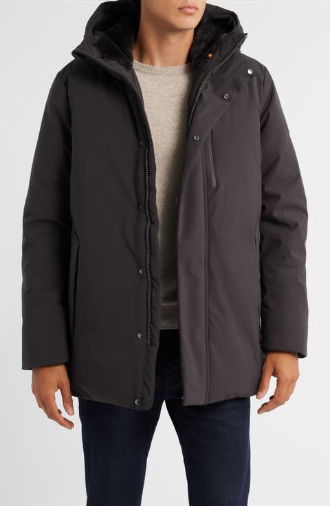 Antoine Faux Fur Lined Waterproof Hooded Parka