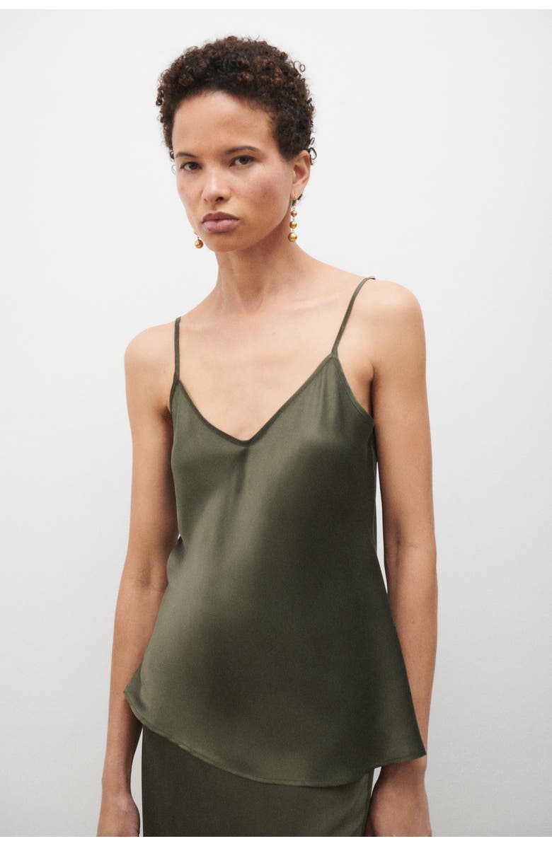 SILK LAUNDRY Bias Cut Cami, Main, color,