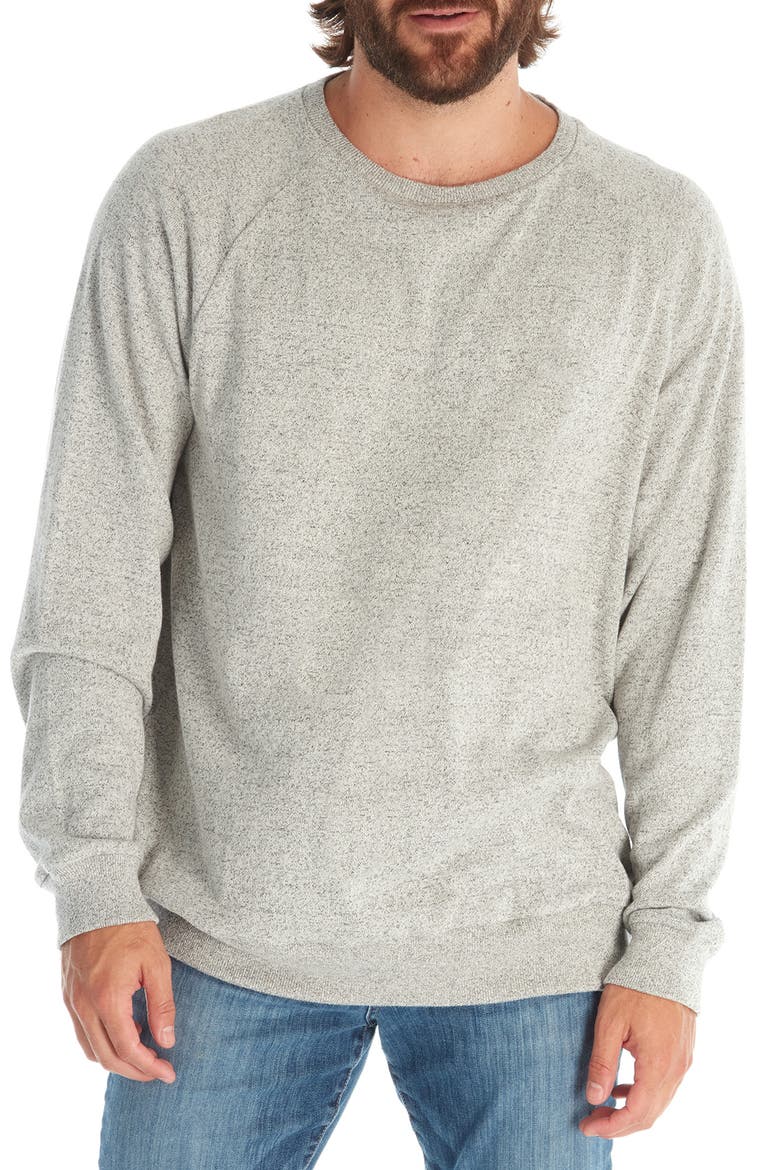 Cyrus Raglan Sleeve Sweater, Alternate, color, GREY