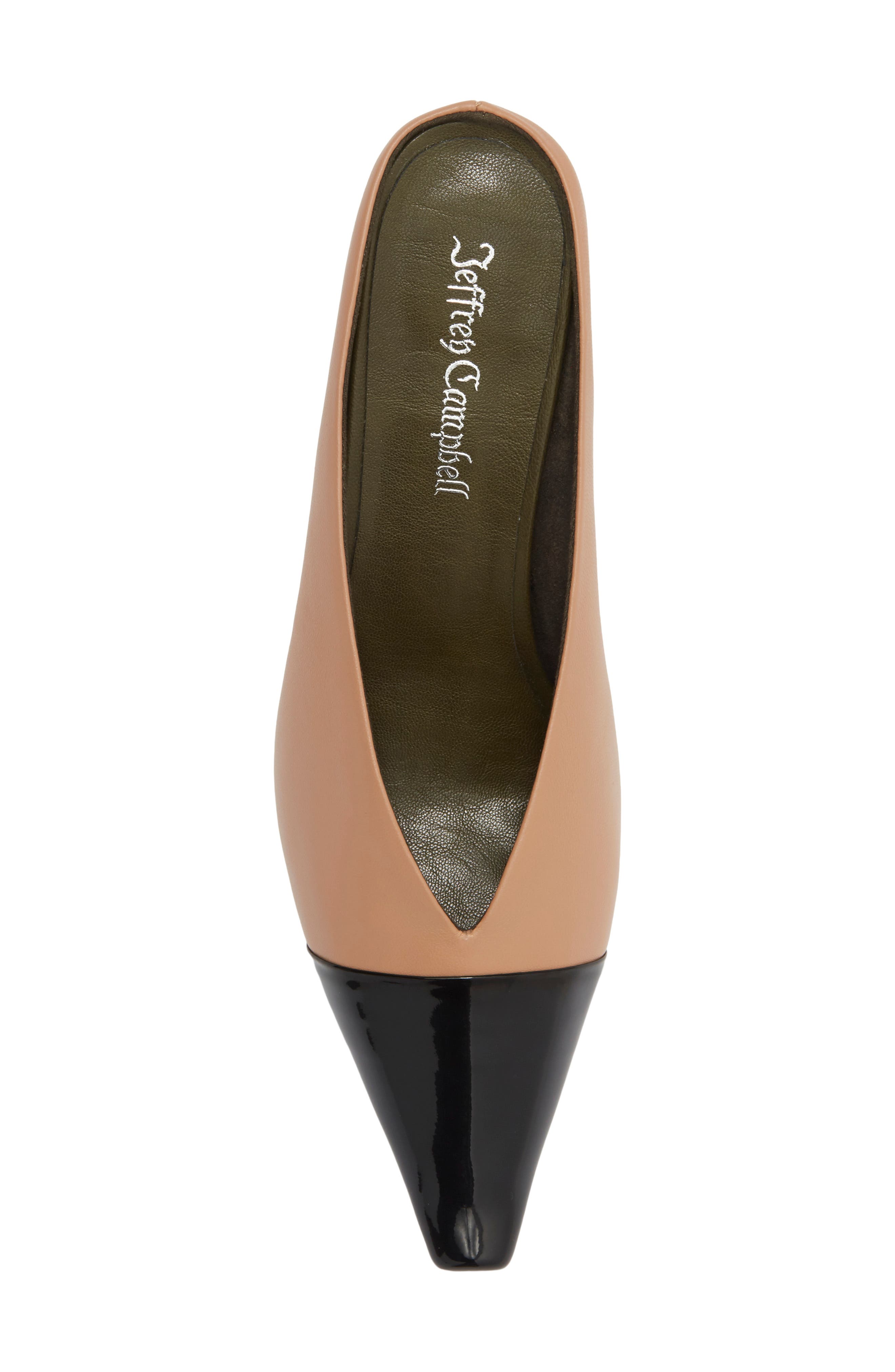 Investor Mule, Alternate, color, DARK APRICOT BLACK