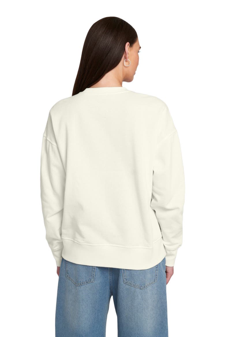 Graphic Sweatshirt, Alternate, color, Cream/Burgundy