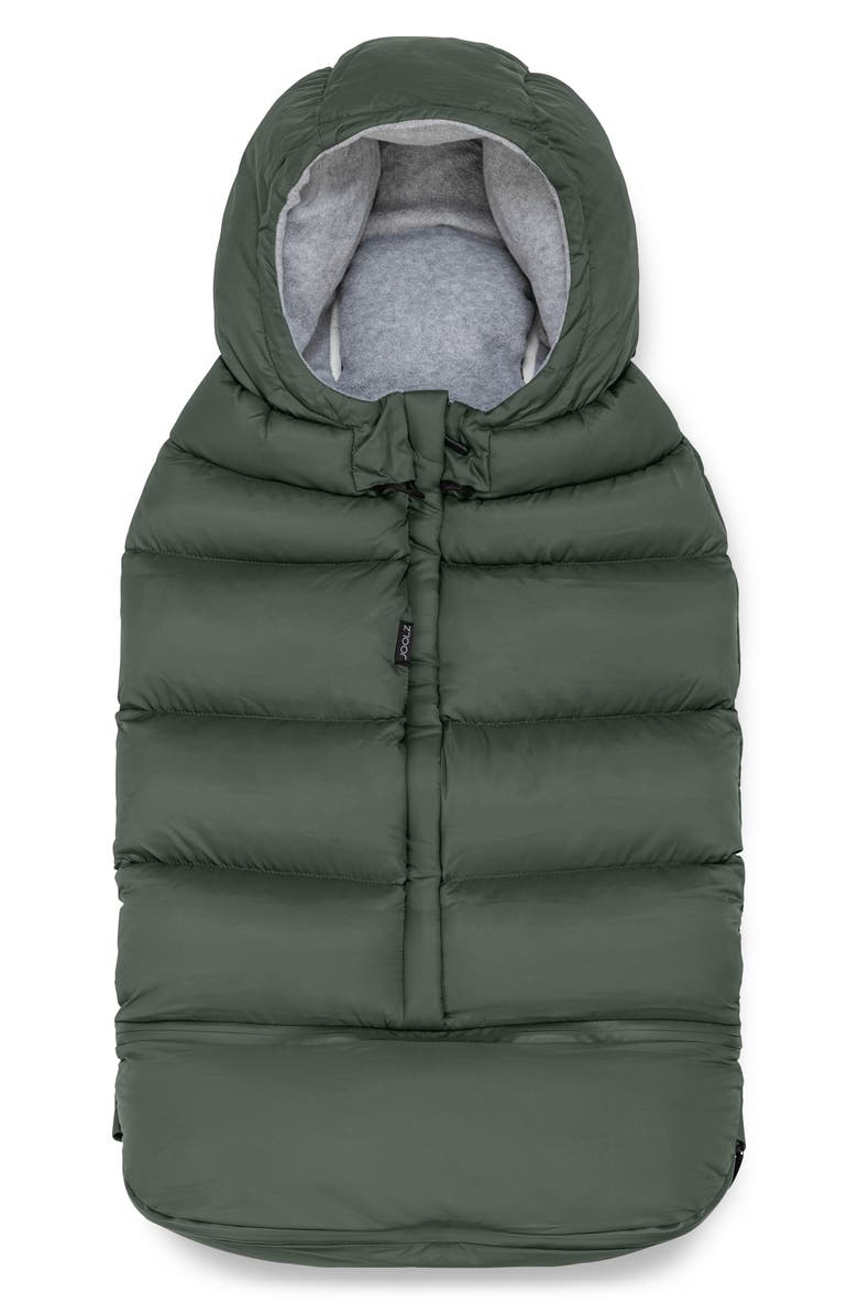 Joolz Puffer Footmuff, Main, color, Forest Green
