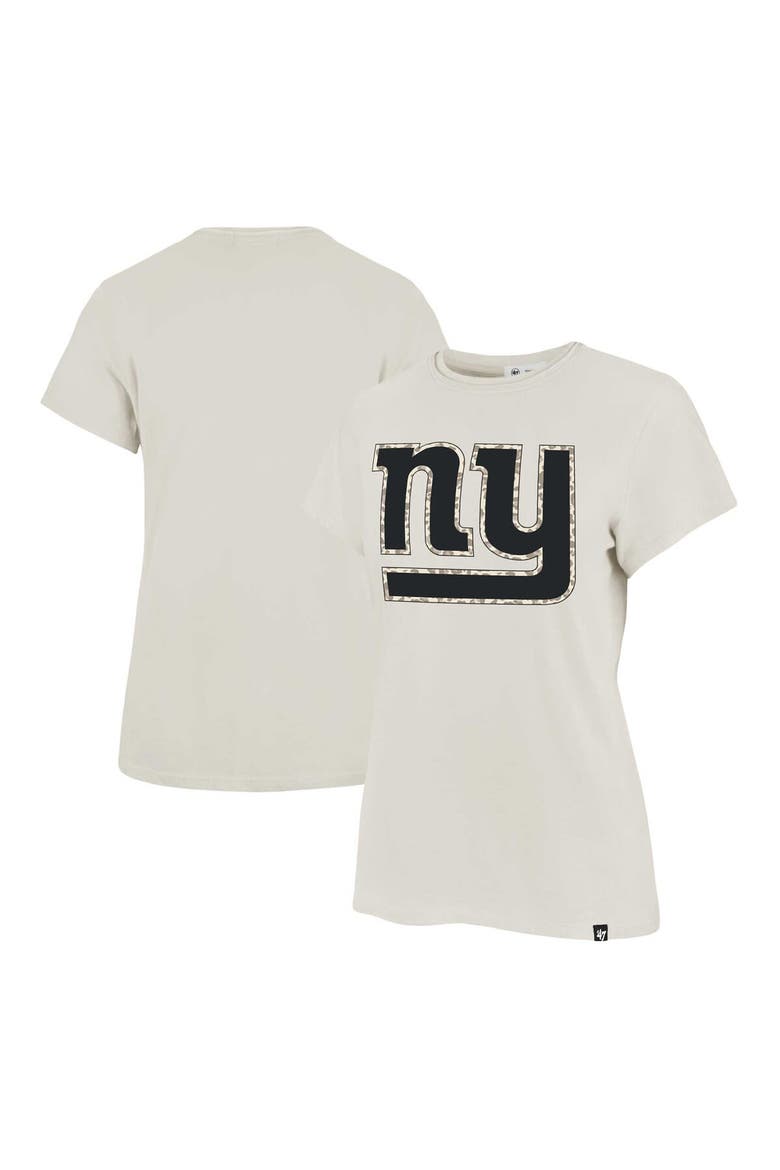 Women's '47 Cream New York Giants Panthera Frankie T-Shirt, Main, color, Cream