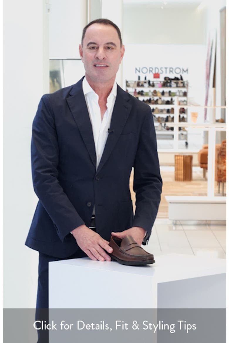 Fischer Leather Penny Loafer video