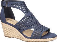 EASY STREET Tova Espadrille Platform Wedge Sandal