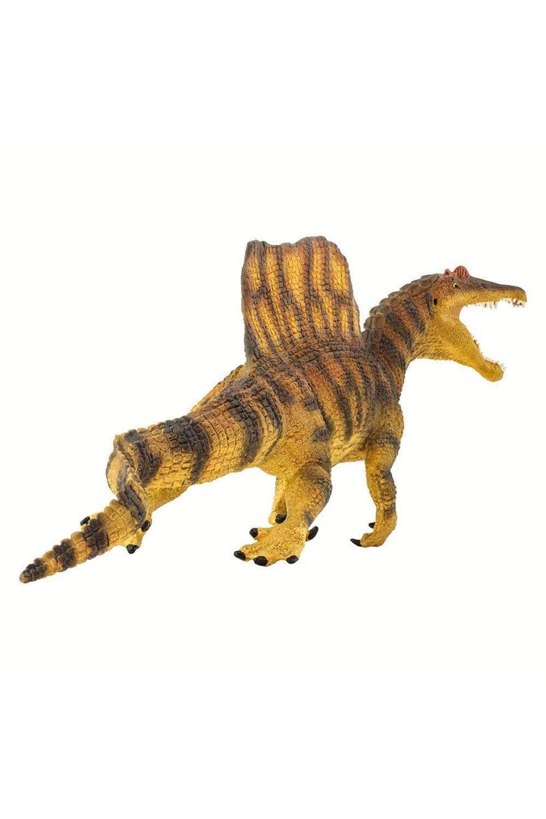 Spinosaurus Toy, Alternate, color, brown