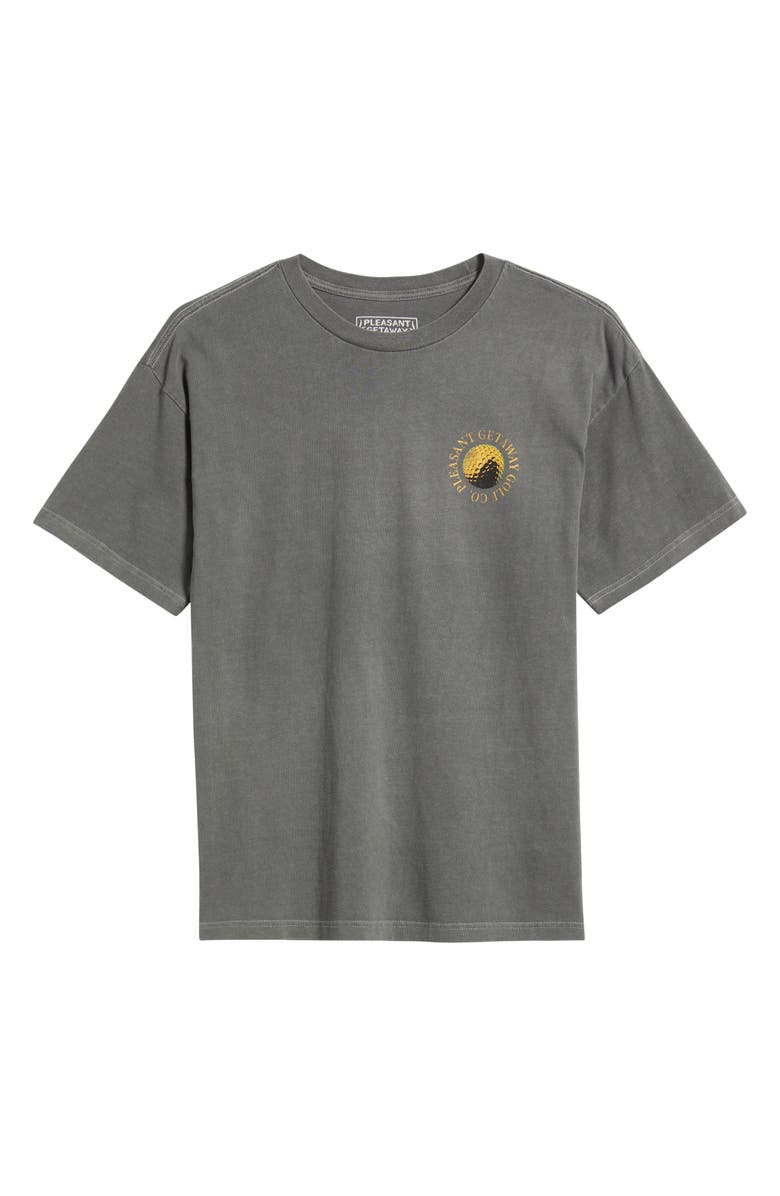 The Forecast Agency See You On the Green Graphic T-Shirt, Alternate, color, Washed Black