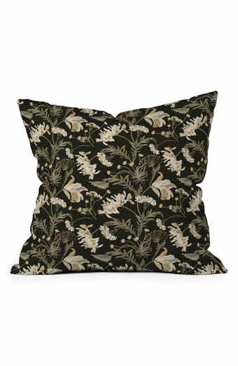 Deny Designs Poesie Garden Throw Pillow