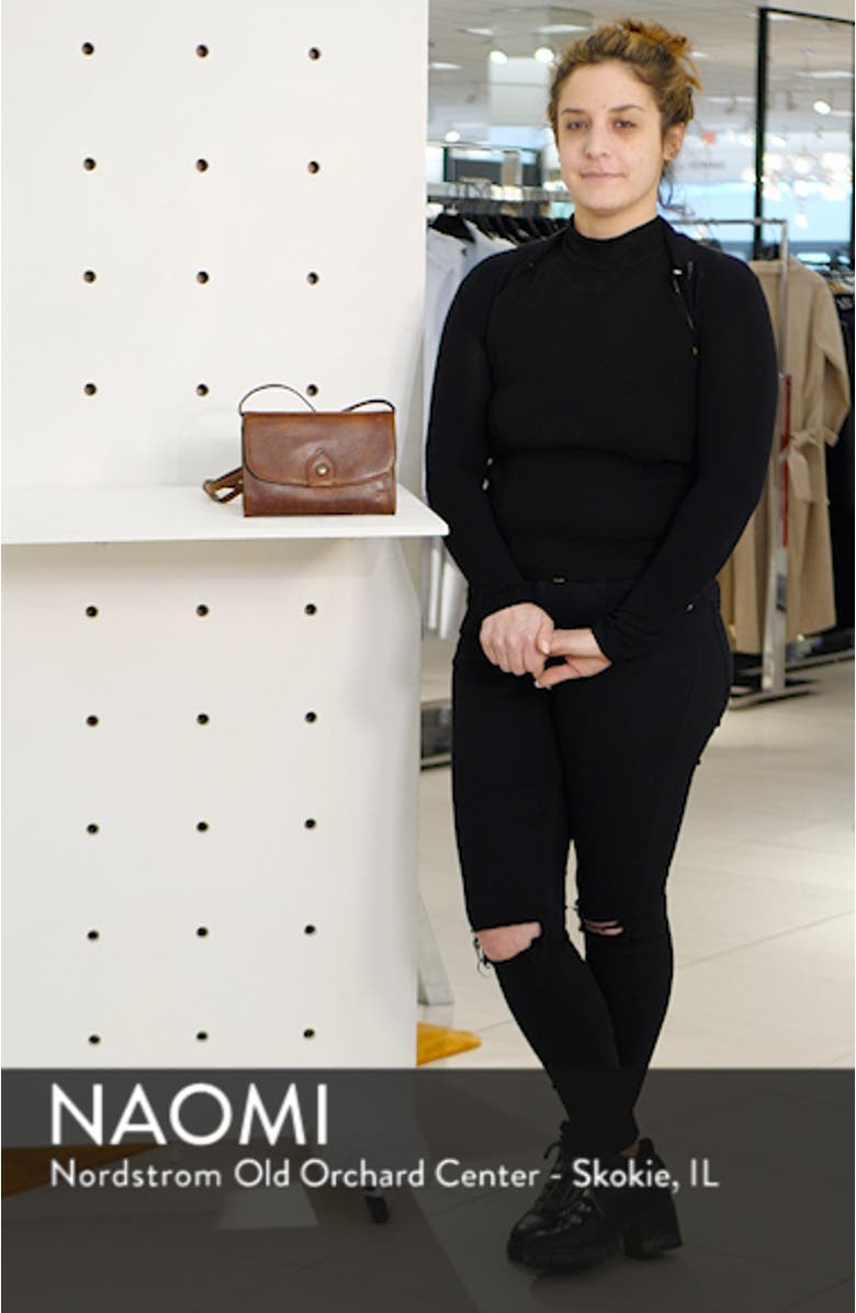 Melissa Leather Crossbody Bag, sales video thumbnail