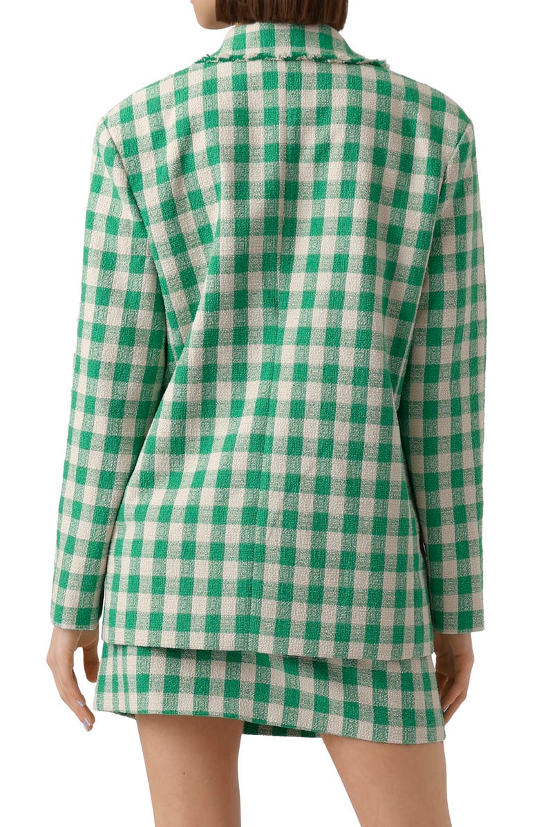 VERO MODA Bree Kae Check Tweed Blazer, Alternate, color,