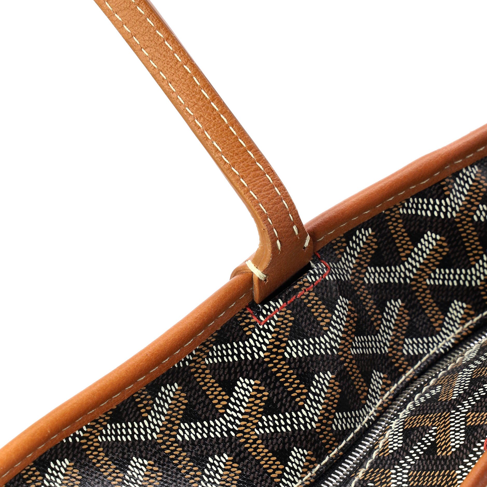 Pre-Owned Goyard Artois Tote Coated Canvas PM, Alternate, color, Black