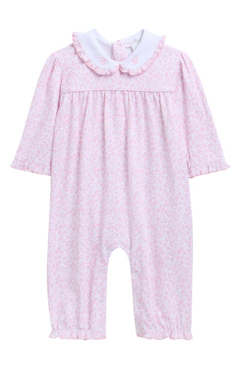Peter Pan Collar Pima Cotton Romper