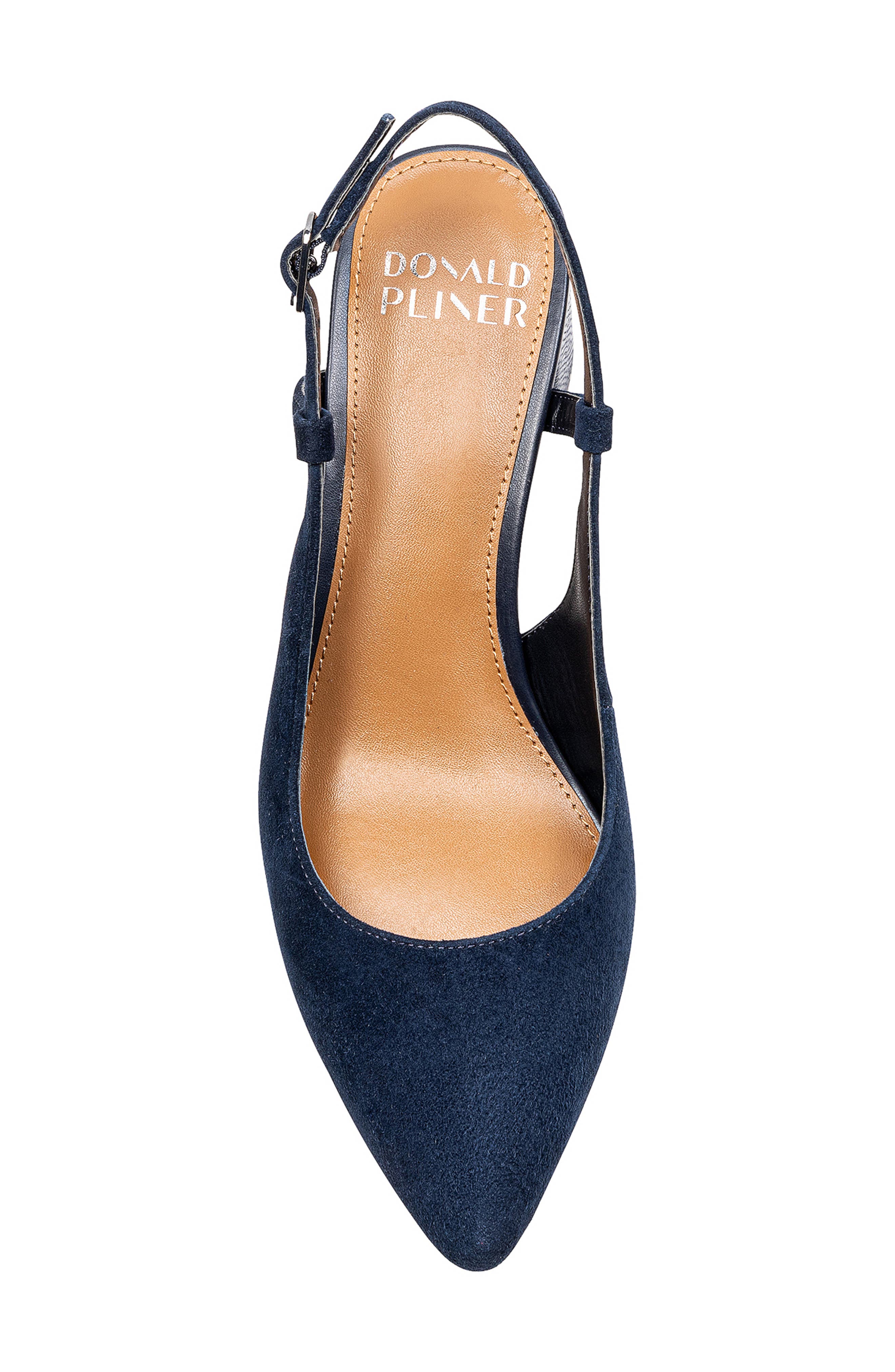 Donald Pliner Slingback Pump, Alternate, color, Navy