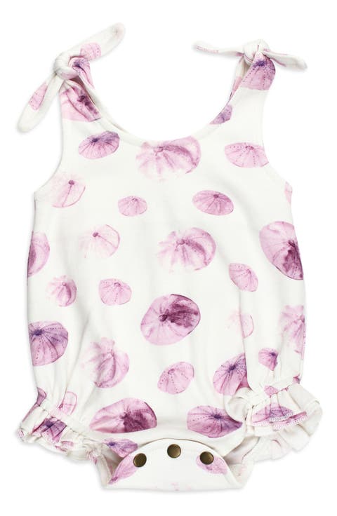 Sea Urchin Sleeveless Organic Cotton Bodysuit (Baby)