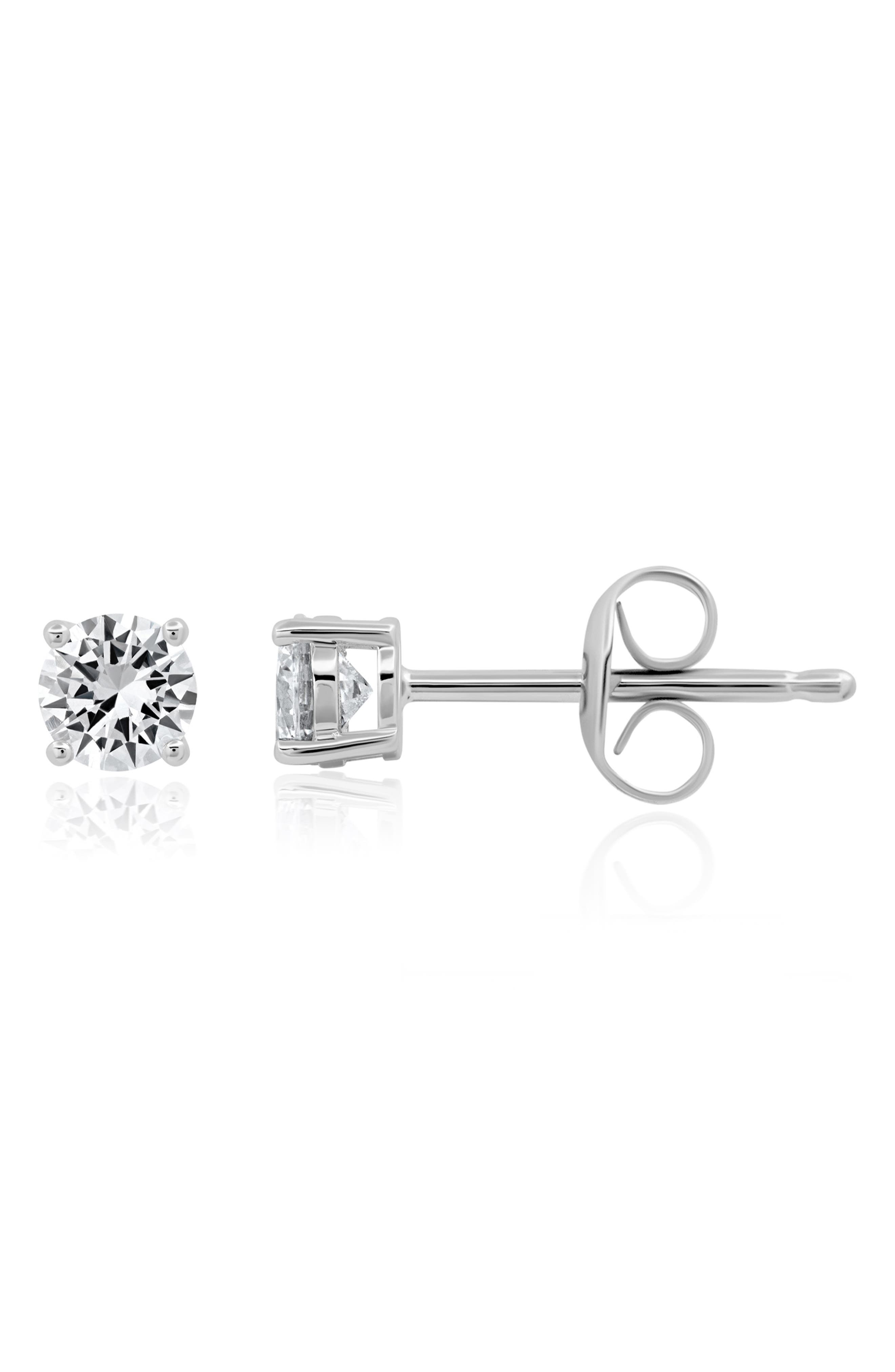 selected PURE PLATINUM/ CLEAR STONE