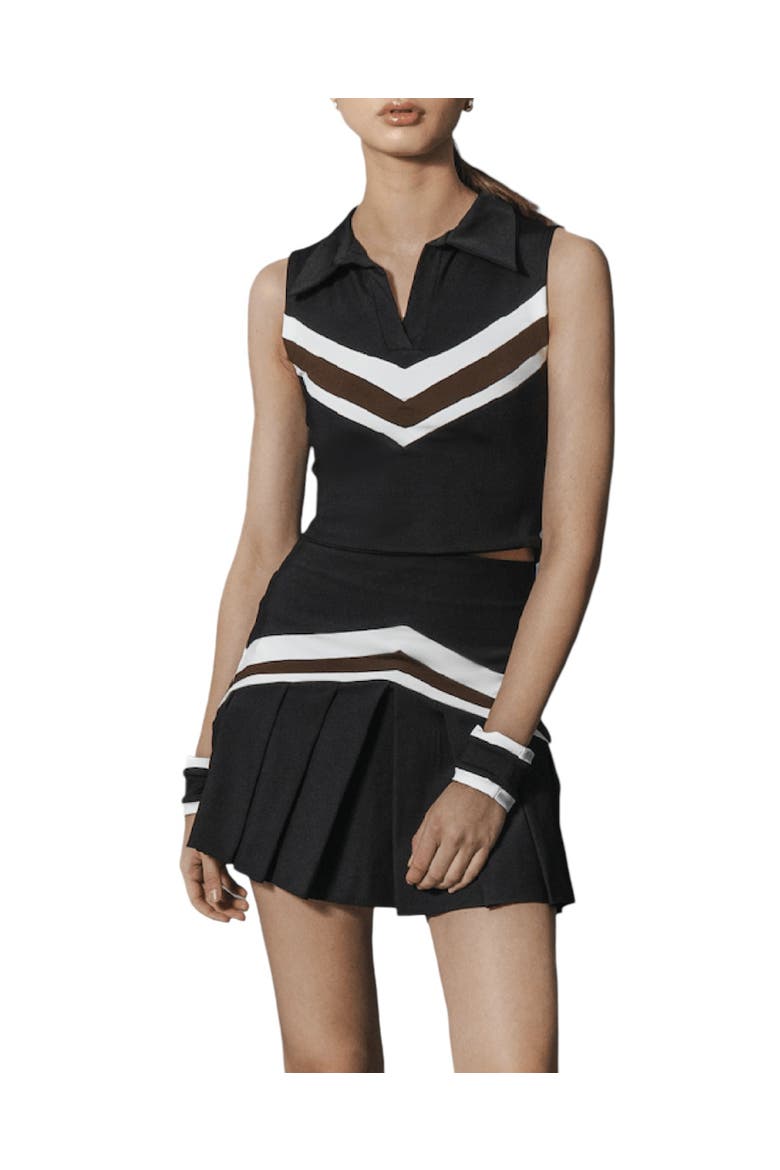 Serena Top, Main, color, Black-Chantilly-Dark Chocolate