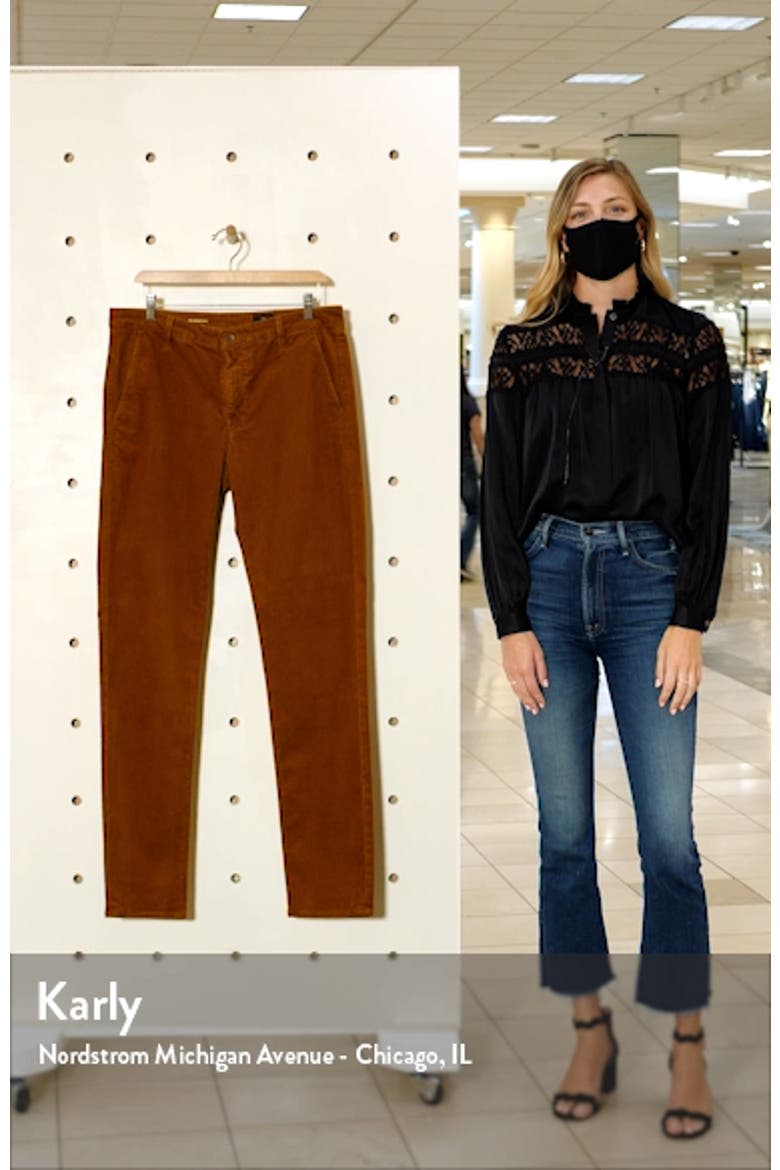 Marshall Slim Fit Corduroy Pants video