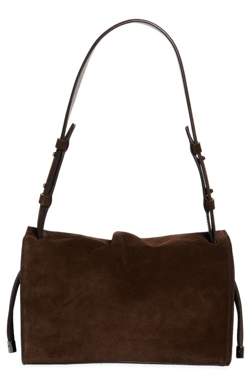 Christian Louboutin Small Baggy Suede Shoulder Bag
