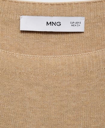 Fine Knit Cap Sleeve Sweater