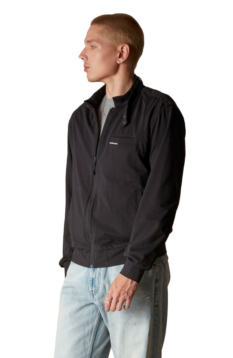 Members Only Men's Athletic Club Jacket, Alternate, color, Black