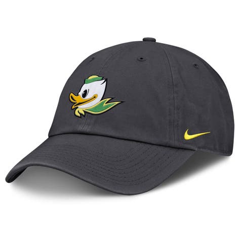 Men's Nike Anthracite Oregon Ducks Club Dri-FIT Adjustable Hat