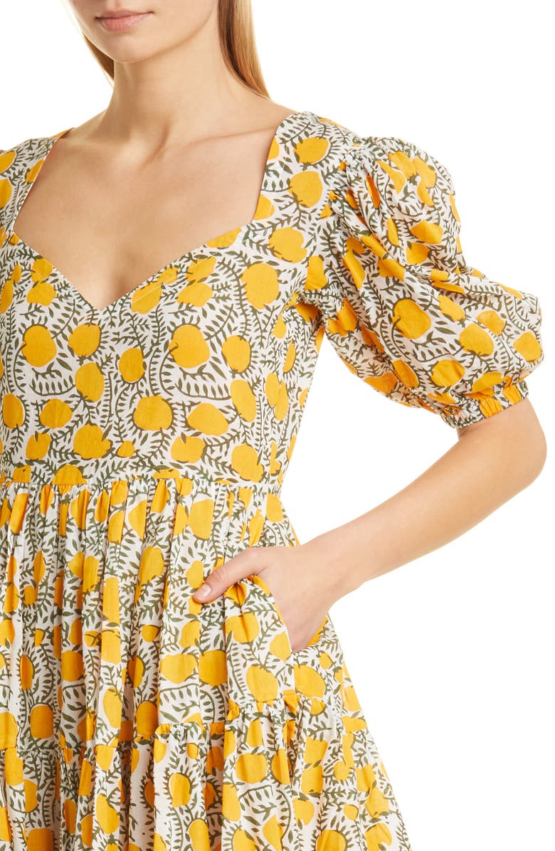 MILLE Aneli Puff Sleeve Minidress, Alternate, color, 