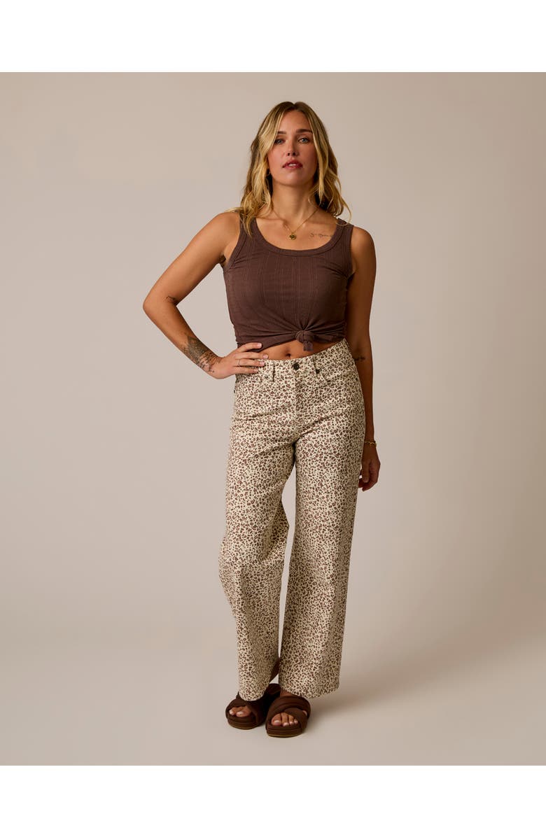 Carve Designs Audrey Wide Leg, Main, color, Leopard