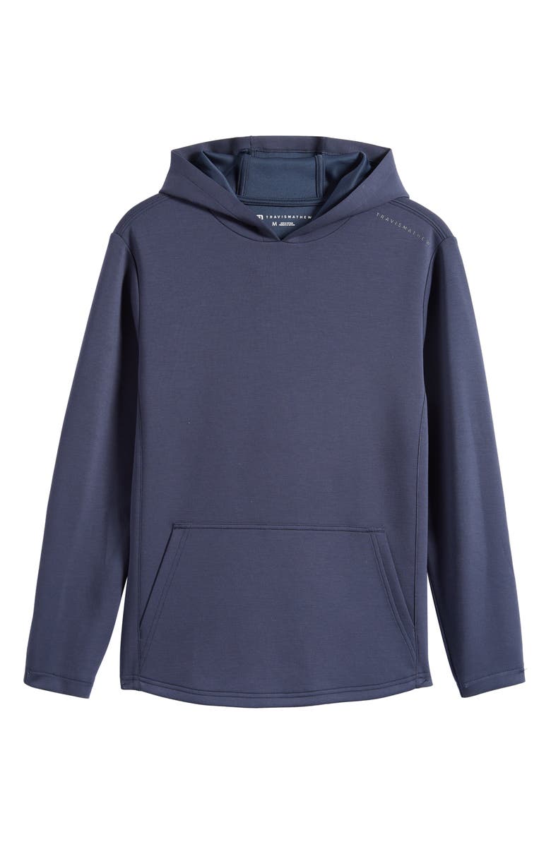 TravisMathew Fibercloud Hoodie, Main, color, Total Eclipse