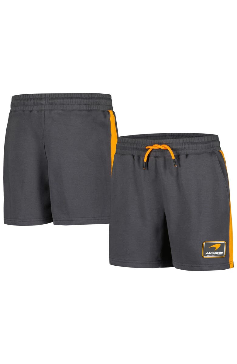 Outerstuff Youth Gray McLaren F1 Team French Terry Shorts, Alternate, color,