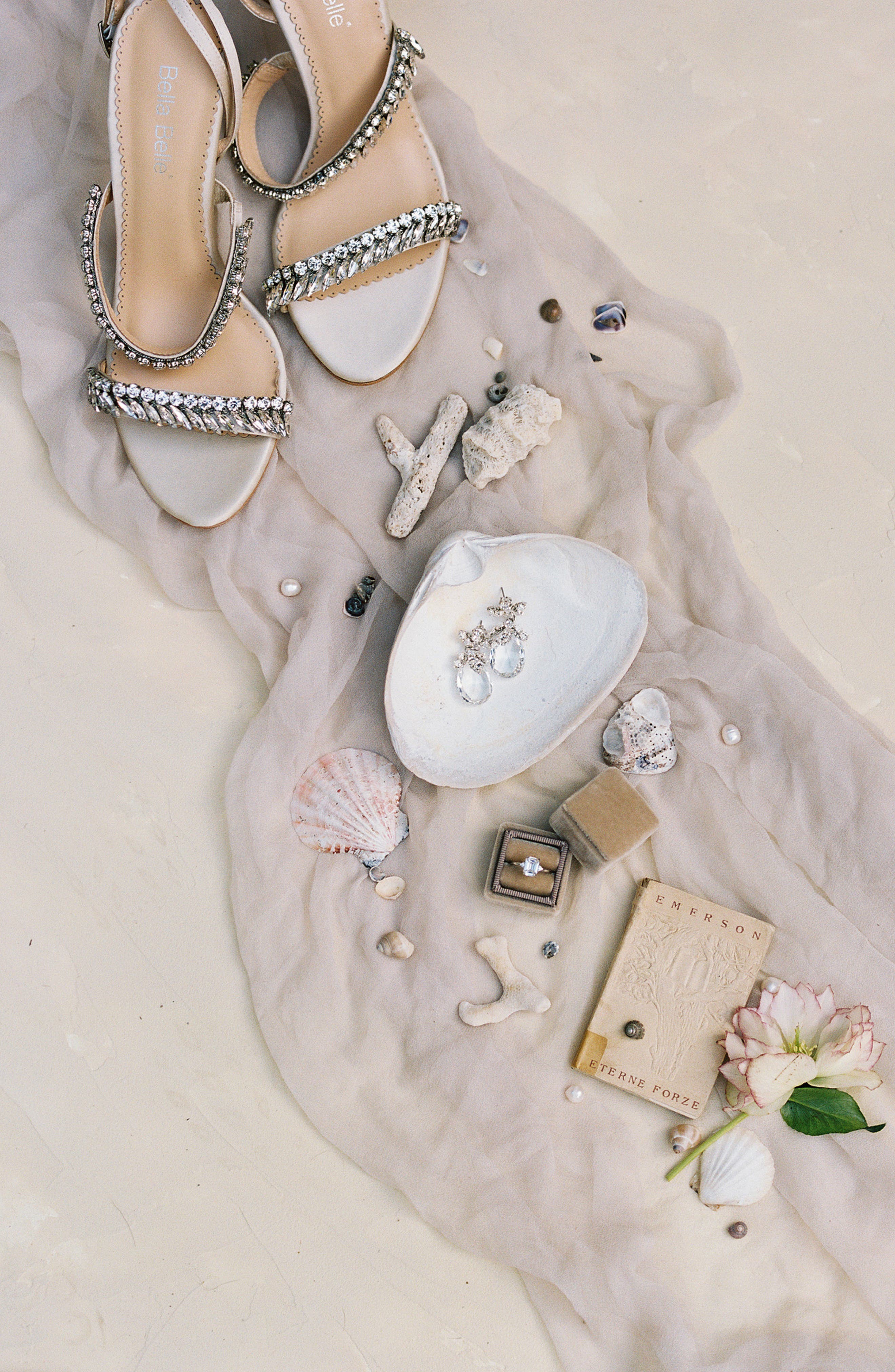 Bella Belle Belinda Embellished Sandal, Main, color, 